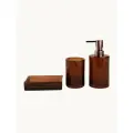 Аксессуары для ванной SL Home, 3 предмета: дозатор, мыльница, стакан