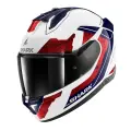 SHARK Мотошлем SKWAL i3 RHAD, цвет Белый/Синий/Красный, Размер 2XL