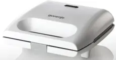 Электрогриль Gorenje SM701GCW 700Вт белый, Антипригарное покрытие нагревательных частей, Индикатор нагрева