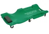 Лежак для автослесаря ROCKFORCE, пластиковый, на 6 колесах, зеленый