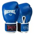 Перчатки боксёрские винил 80 синий - Reyvel - Синий - 18 oz