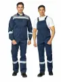 Костюм рабочий мужской Пантеон 2 СОП лето синий/серый 88-92 / 170-176 80% п/э, 20% х/б (во отделка). спецодежда