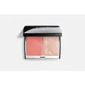 Палетка для лица Dior Rouge Blush Colour & Glow - Румяна и Хайлайтер №257 Dioriviera 8г