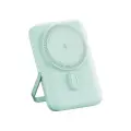 Беспроводной внешний аккумулятор магнитный 15W ROCK P20 SE Magnetic Holder Wireless 10 000 Mah. 15W PD20W бирюзовый