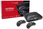 Игровая приставка Retro GenesisRemix Wireless + 600 игр, черный. ZD-05A