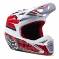Мотошлем подростковый Fox V1 Goat Youth Helmet (Red, YM, 2023 (29733-003-YM))