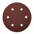 Шлифовальный круг 225 мм на липучке 100 шт Р 120 6 отверстий