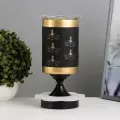 Аромалампа с подсветкой Фигура E14 40Вт +RGB черный 10х10х24,5 см, 9951672