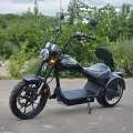 Электроскутер IKINGI Chopper 3990W 60V/30Ah, R17/13 колеса, карбон