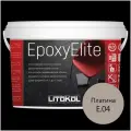 Эпоксидный состав для укладки и затирки мозаики LITOKOL EpoxyElite E.04 1 кг Цвет: Платина