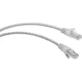 Cabeus Патч-корд S/FTP, категория 6а (10G), 2xRJ45/8p8c, экранированный, серый, LSZH, 10м PC-SSTP-RJ45-Cat.6a-10m-LSZH