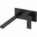 Смеситель для раковины Orange Lutz M04-722b черный матовый