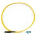 Патч-корд оптический Toplan , симплексный, LC/UPC-ST/UPC, SM 9/125, 50 м, LSZH