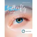 Цветные контактные линзы Офтальмикс Butterfly 3-тоновые (2 линзы) -0.00 R 8.6 Aqua Blue (Васильковый)