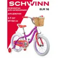 Детский велосипед SCHWINN Elm 16 для девочек от 3 до 7 лет. Колеса 16 дюймов. Рост 97 - 122. Система Smart Start