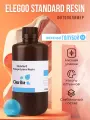 Фотополимерная смола Elegoo Standard Resin Голубой (прозрачный), 1 л
