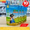 Корм влажный Мнямс для кошек Ферма кота Федора с Уткой пауч 10 шт по 85 г
