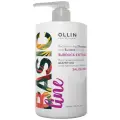 OLLIN Professional шампунь Basic Line Burdock Extract восстанавливающий с экстрактом репейника, 750 мл 750 мл 1 шт. с дозатором 750 г