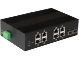 Коммутатор Osnovo SW-60802/IC 8x100мбит/с 2SFP 8PoE 200W неуправляемый