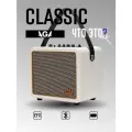 AGA CLASSIC White - комбоусилитель для гитары, 5 Вт, с Bluetooth, портативный, для дома и репетиций, с аккумулятором, компактный