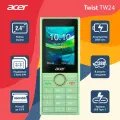 Телефон сотовый Acer Twist TW24, 2 Nano-SIM, 2.4, 2500 мАч, Зеленый