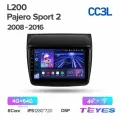 Магнитола TEYES Mitsubishi Pajero Sport 2 / L200 Triton 2008-2016 г. CC3L 4/64ГБ.