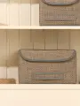 Коробка Casy Home, для хранения, с крышкой, квадратная, складная, 35x30x22 см