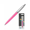Ручка шариковая Parker Jotter Color, синие чернила, М, розовый корпус