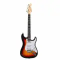 Электрогитара ROCKDALE Stars HSS SB, корпус Superstrat, 6 струн, мензура 22,5 дюйма, кленовый гриф