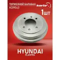 Тормозной барабан Kortex для Hyundai Elantra 00- OEM 5841129000, KD9043