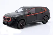 Модель коллекционная MINICHAMPS Bmw G09 xm 2025 black metallic / бмв хм черный матовый