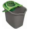 Ведро York 10 л для уборки комплект с отжимом для веревочных и ленточных МОПов, 24х35х24 см, , 70020
