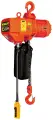 Таль цепная 005-01s 380в стационарная на крюке 0,5 тонн 12 метров