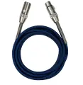 Кабель TUBON Микрофонный межблочный XLR (M) Male - XLR (F) Female OD6.0 Нейлоновая оплетка X003 3м