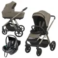Детская коляска 3в1 Espiro Miloo, цвет Charming Touch (Горчичный)