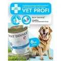 Влажный диетический корм Best Dinner Vet Profi Renal для собак при заболевании почек Индейка 6шт х 340гр.(2040гр)