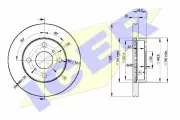 Тормозной диск Icer 78BD2020-2
