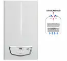 Настенный газовый котел IMMERGAS NIKE MYTHOS 24 КВт, двухконтурный, медный теплообменник, открытая камера сгорания