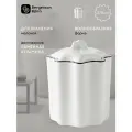 Банка для хранения в ванной комнате с крышкой Camellia керамическая белая Bergenson Bjorn Bath BB0001031