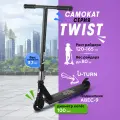 Самокат трюковый TWIST (колеса PU 100мм, 66х11х77см, до 80кг) черный