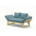 Диван-кровать раскладной Salotti ЕВРОПА-2 рогожка Savana Plus Blue синий