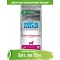Farmina 12кг х 2шт Vet Life Dog при мочекаменной болезни сухой для собак