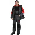 Костюм Фаворит-Мега: зимний куртка длинная, полукомбинезон, темно-серый с черным и красным р. 48-50/170-176 / Костюм рабочий мужской / Костюм рабочий