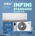 Кондиционер, Инверторная сплит-система MDV серия INFINI Standart Inverter MDSAG-07HRDN8 / MDOAG-07HDN8