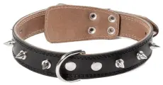 Triol Ошейник кожаный Шипы 35мм*600мм 11232110 0,002 кг 59695 (1 шт)
