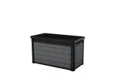 Сундук KETER Cortina Box 380L, пластик, с ручками, для сидения, газовые амортизаторы