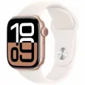 Умные часы Apple Watch Series 10 46 мм, S/M 130-200 мм, Aluminium Case GPS, Rose Gold