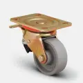 Колесо с поворотной платформой и тормозом D 100 мм до 350 кг EMES ED01VKV100X35F