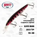 Воблер для троллинга Halco Sorcerer 125 DD+STD, 125 мм, 20 гр, до 5+ м, #R15