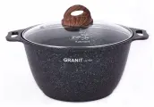 Кастрюля 4л антипригар Granit ultra цвет blue кгг42а